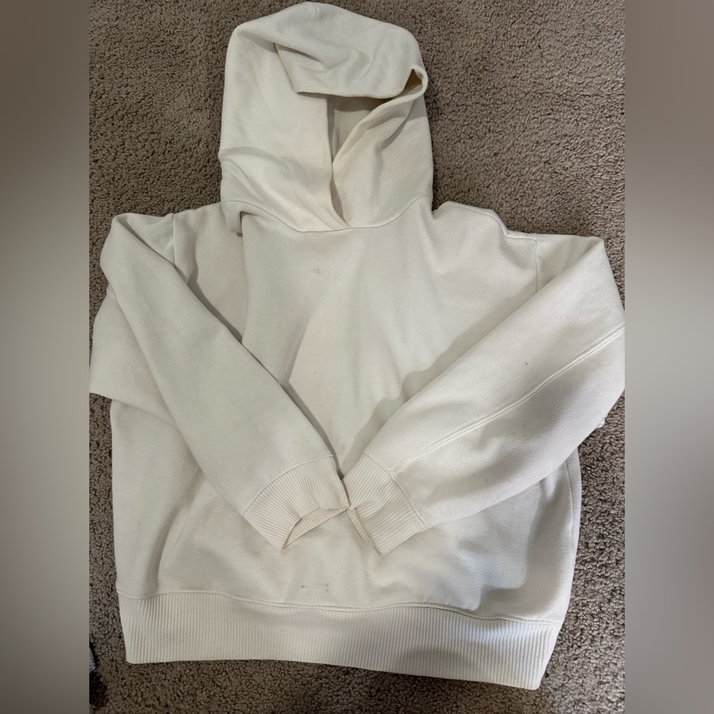 Cream Hoodie